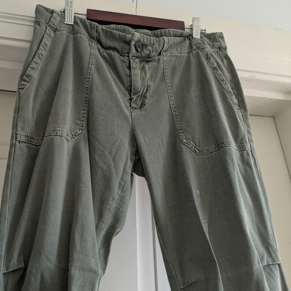 James Perse Utility/Cargo, Green Distressed Pants- 29 - Picture 5 of 6